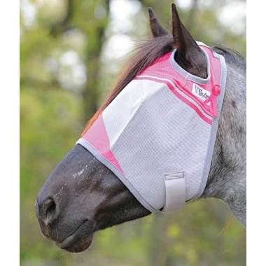 Pink Cashel Crusader Fly Mask with Ears