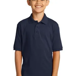 Boys CCA Polo (Navy) with CCA Logo