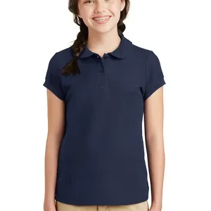 Girls CCA Polo (Navy) with CCA Logo
