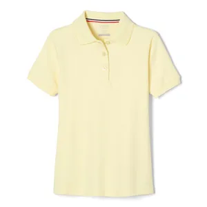 Girls CCA Polo (Yellow) with CCA Logo