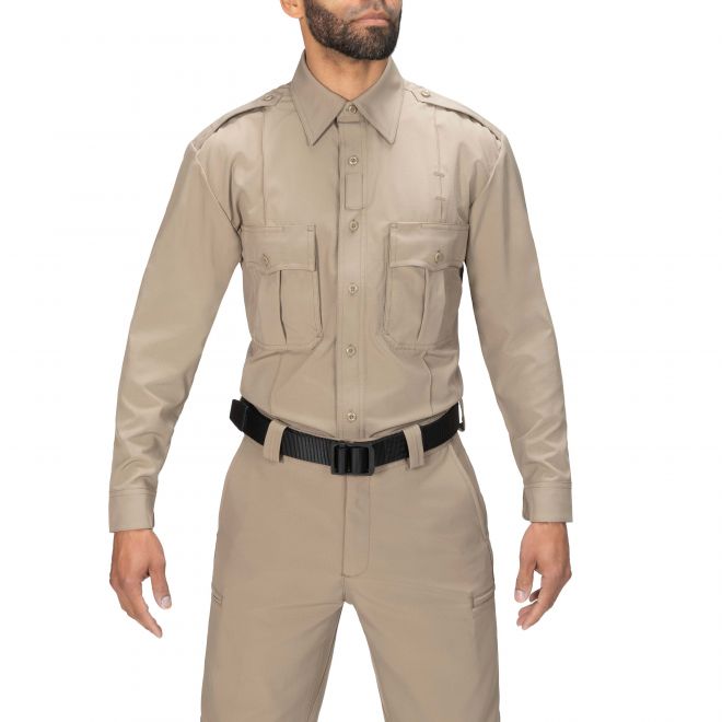 Approved Long Sleeve Uniform Shirt (Blauer 8671) w/patches