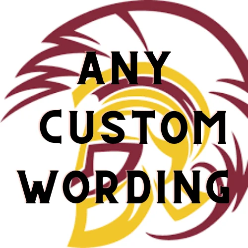 Trojan Custom Pahrump Valley Trojans design
