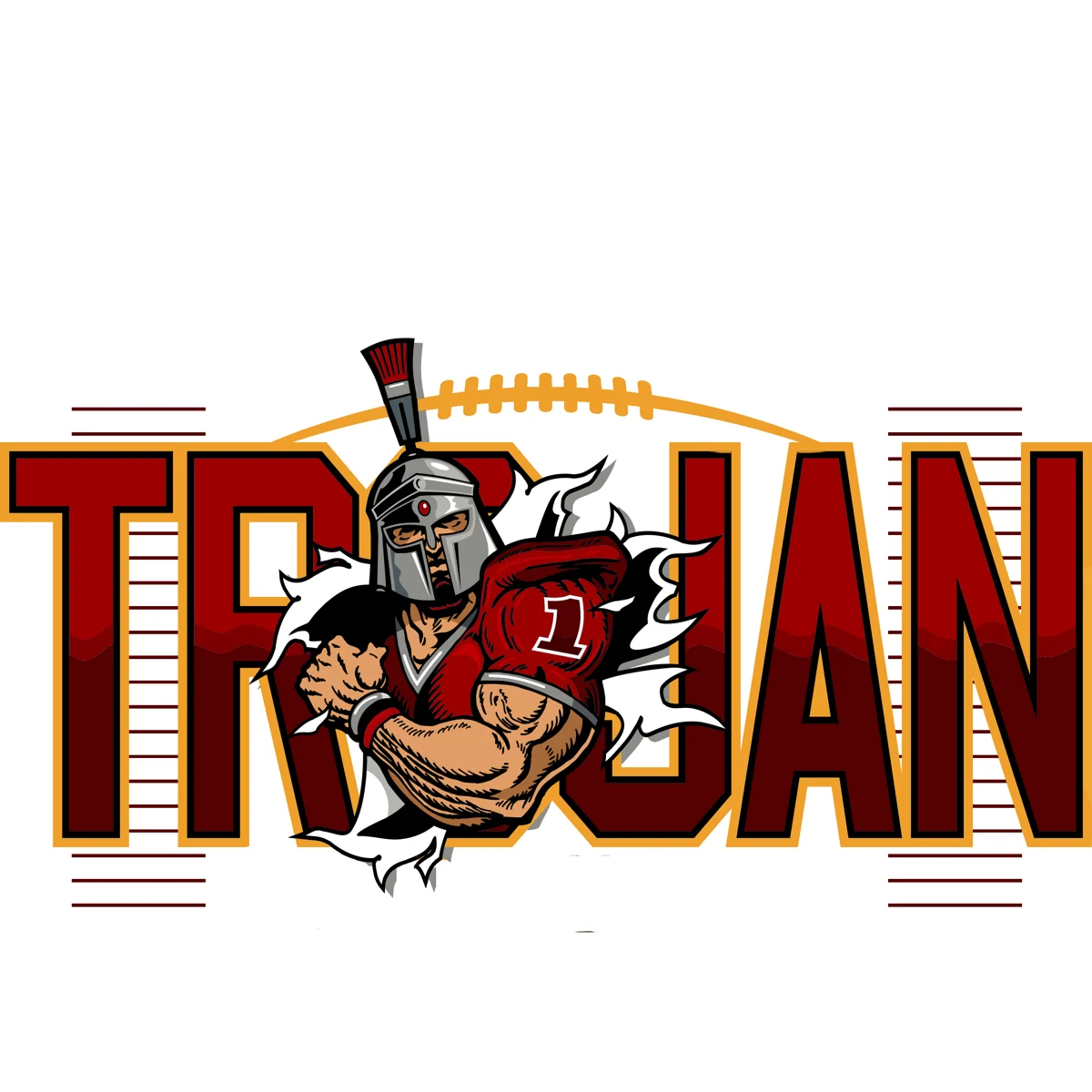 Trojan Logo #6 Pahrump Valley Trojans design